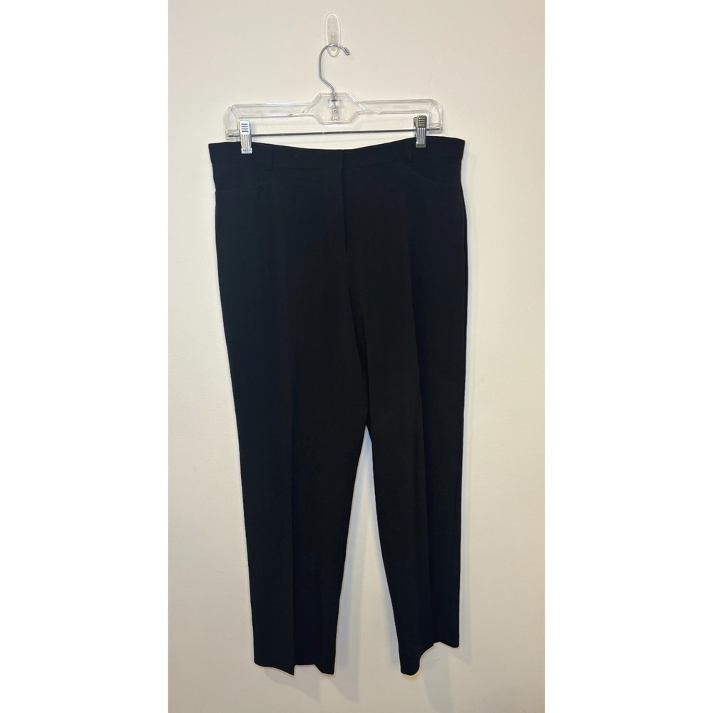 Briggs New York Women Black Dress Pants Size 14